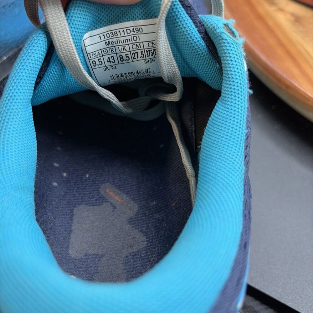 Brooks Divide 3 Mens Size 9.5 D Trail Running Shoes Blue Sneakers 1103811D490 - Picture 8 of 8